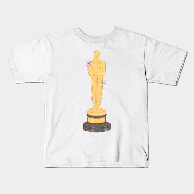 Cinema Awards Kids T-Shirt by Youre-So-Punny